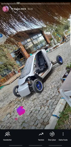 Özel Üretim Elektrikli Araba